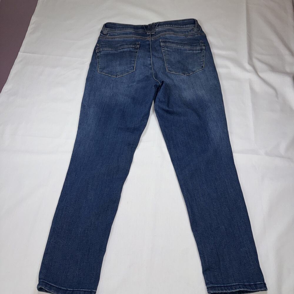 Democracy Women’s Jeans Ab Technology Skinny Size 8 Blue Stretch Denim - Picture 4 of 4